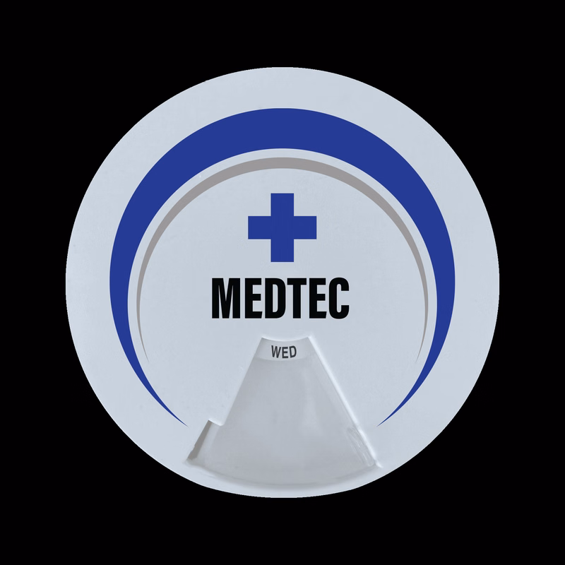Medi-Fey™ 7 Day Round Pill Box