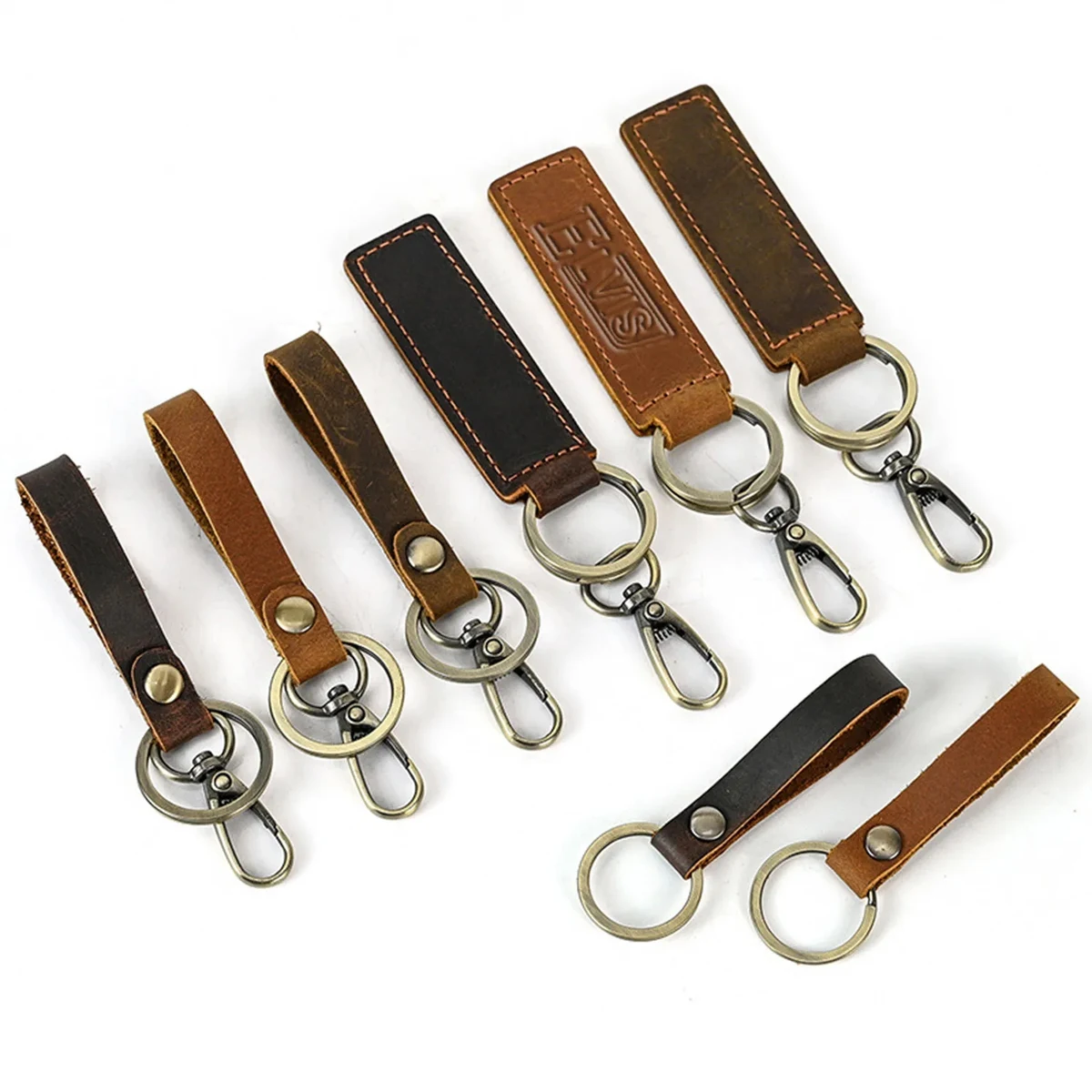 Original Genuine Leather Keychain Pendant 1