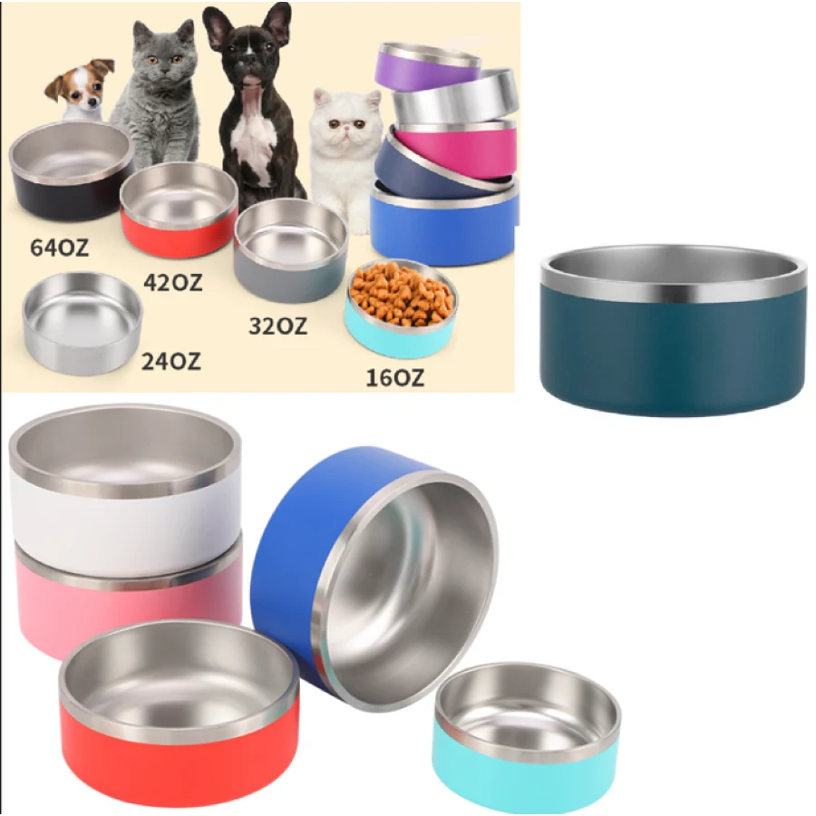 304 Stainless Steel Dog Bowl 1