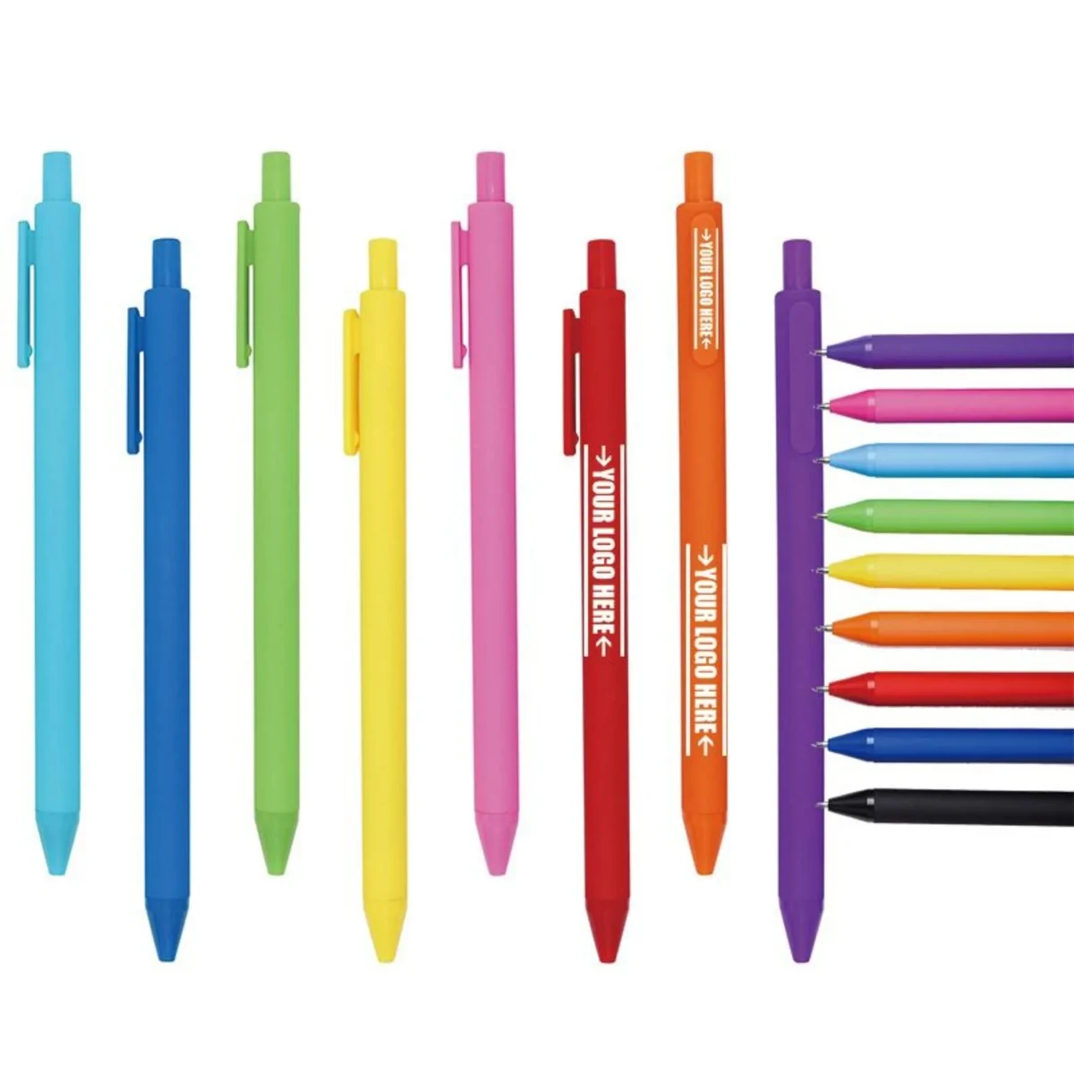 Pinkycolor Capless Retractable 1.0 Bullet Shape Gel Pen 1