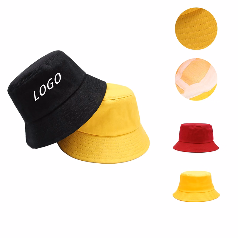 Bucket Hat With Logo For Fishing, Gift, Summer