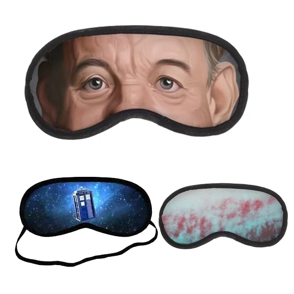 Polyester Dye Sublimation Printable Eye Mask 1