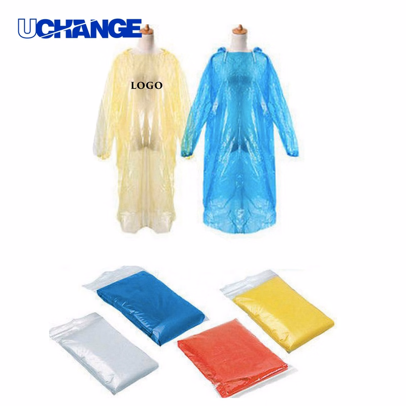Portable Disposable Poncho for Rain