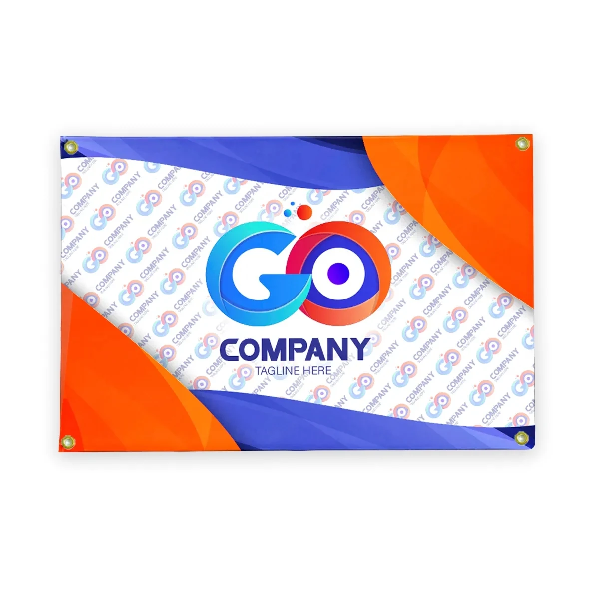 Digitally Printed 13 oz Vinyl Smooth Banner 2' x 3' 1