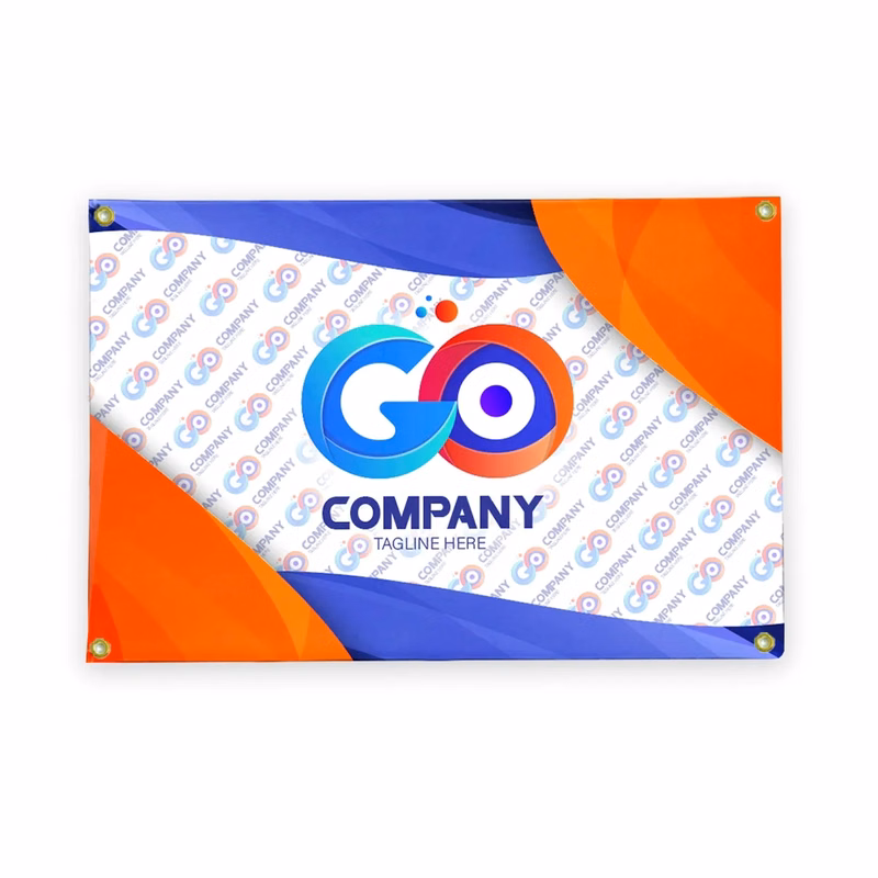 Digitally Printed 13 oz Vinyl Smooth Banner 2' x 3'