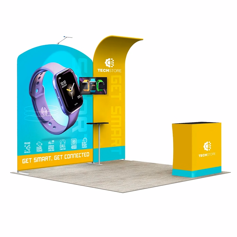 10ft Inline Trade Show Booth - Modular Display