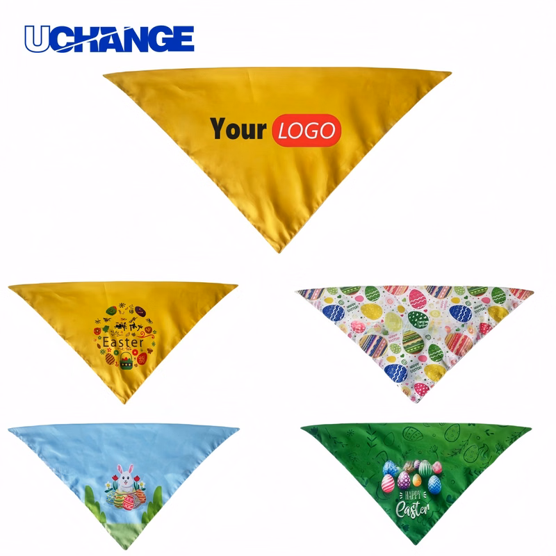 Full Color Triangle Pet Bandana for Promotional Use
