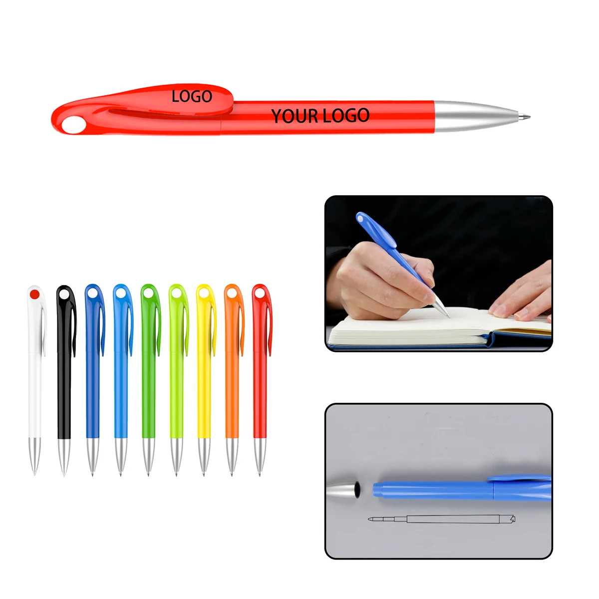 MOQ:50pcs Custom Logo Pen 1