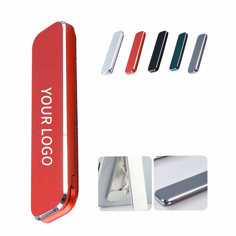 Portable Phone Stand with Brushed Finish Design