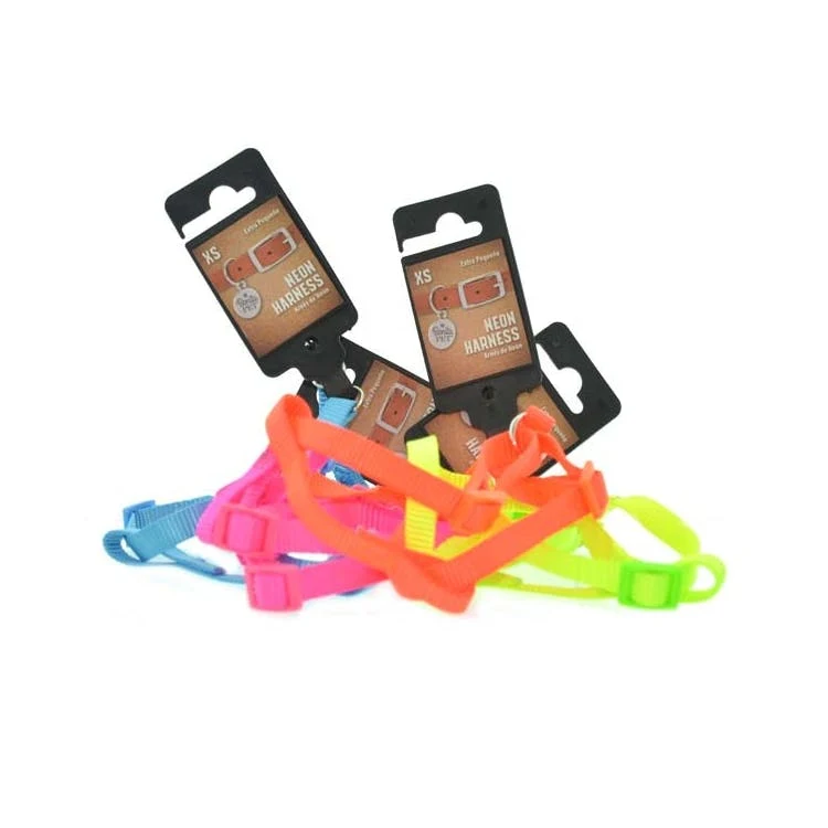 Neon Pet Harnesses - Assorted Extra Small 1