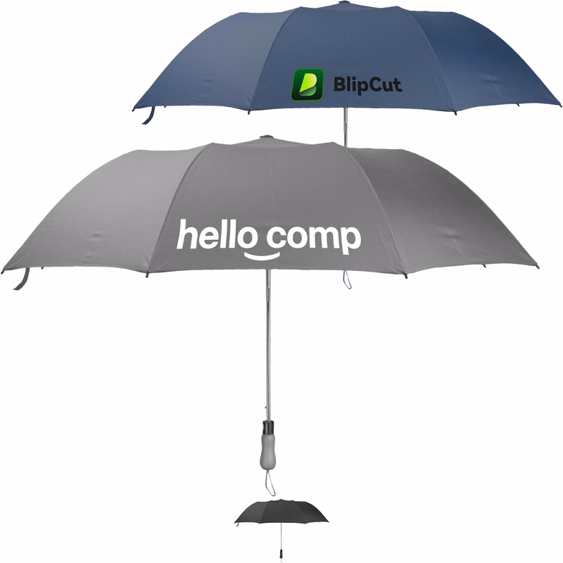 Pop-up Umbrella with Two Folds