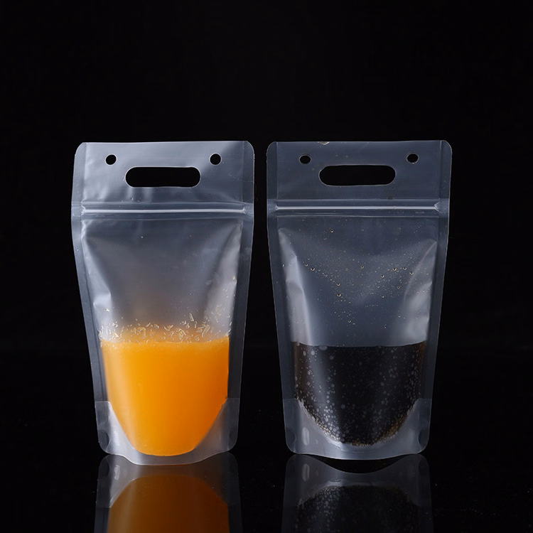 Portable 17oz Tote Sealed Drinks Pouches