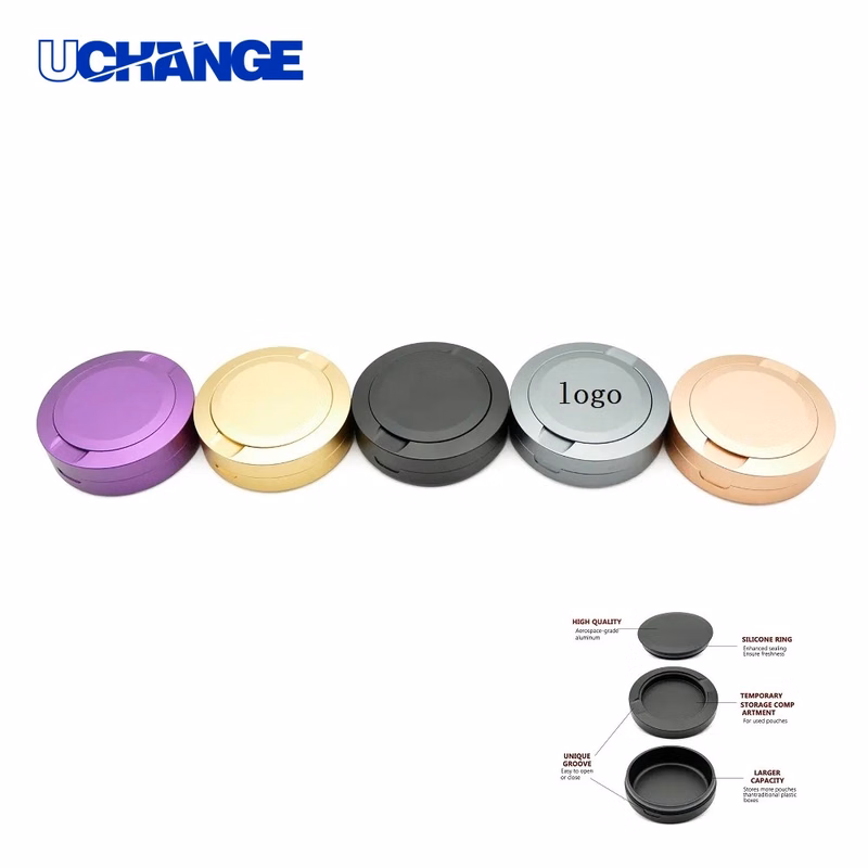 Aluminum Snuff Box Case for Travel