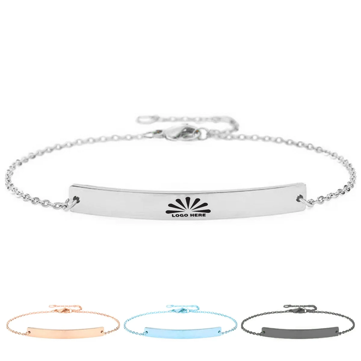 Customizable Stainless Steel Bracelet for Professional Branding 1