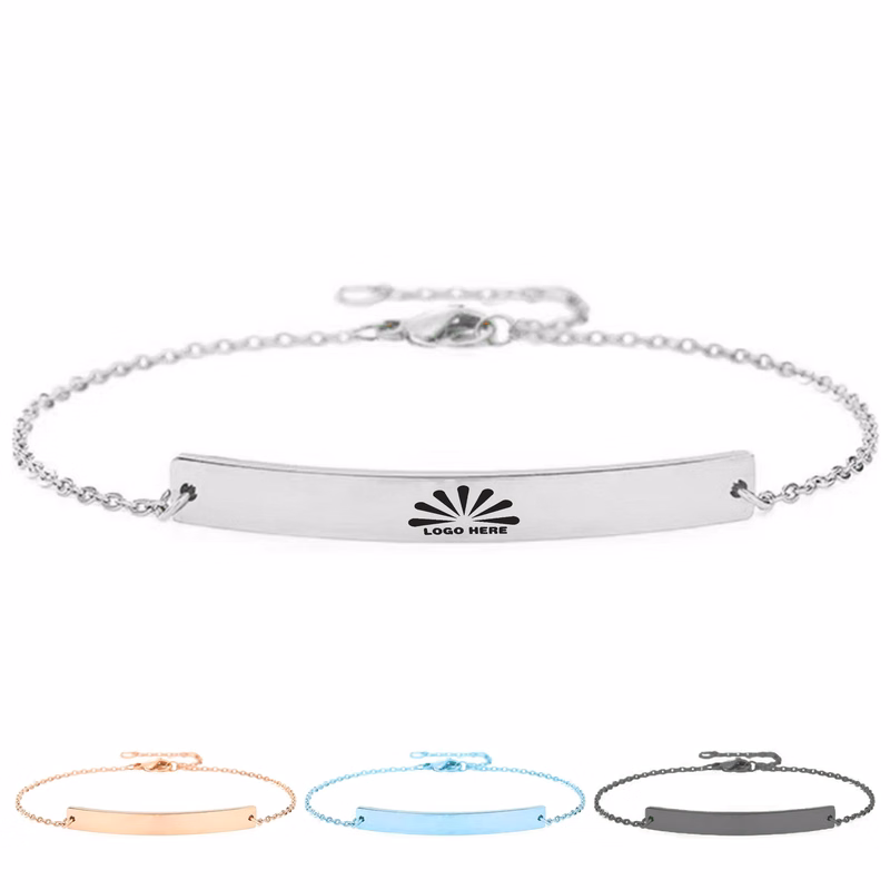 Customizable Stainless Steel Bracelet for Professional Branding
