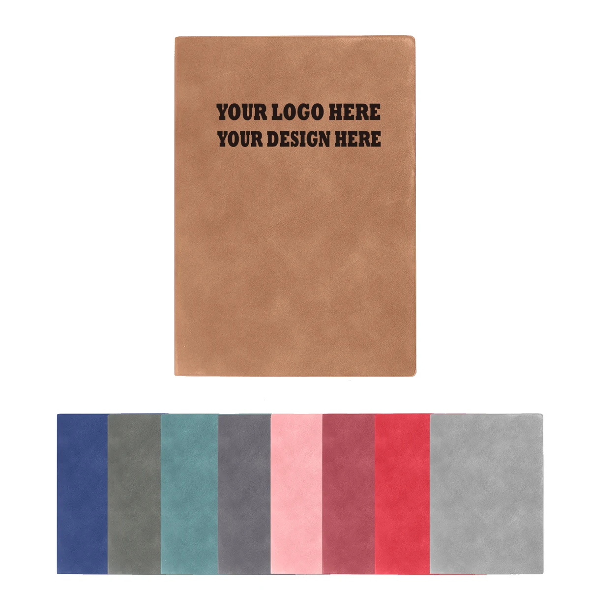 A5 Soft Cover Faux Leather Notebook 1