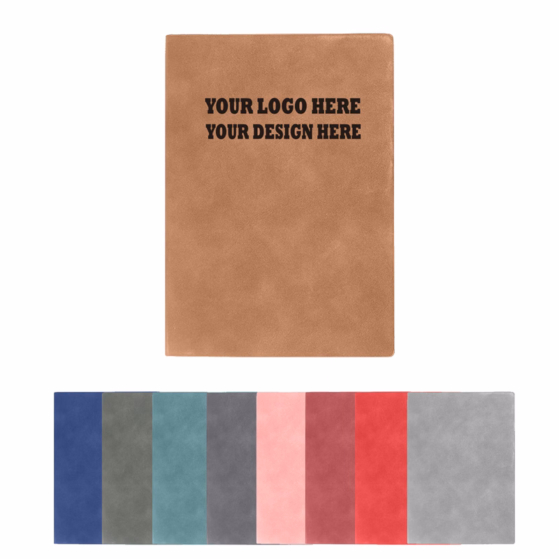 A5 Soft Cover Faux Leather Notebook