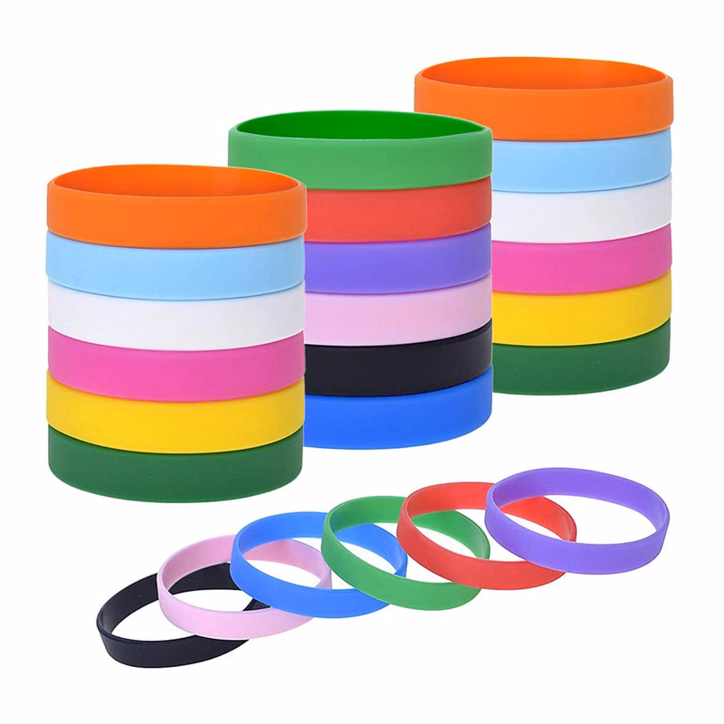 Silicone wristbands
