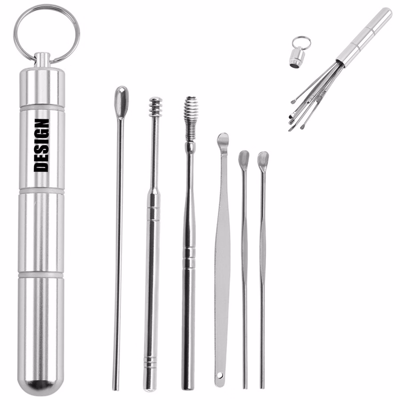 6-In-1 Stainless Steel Earpick