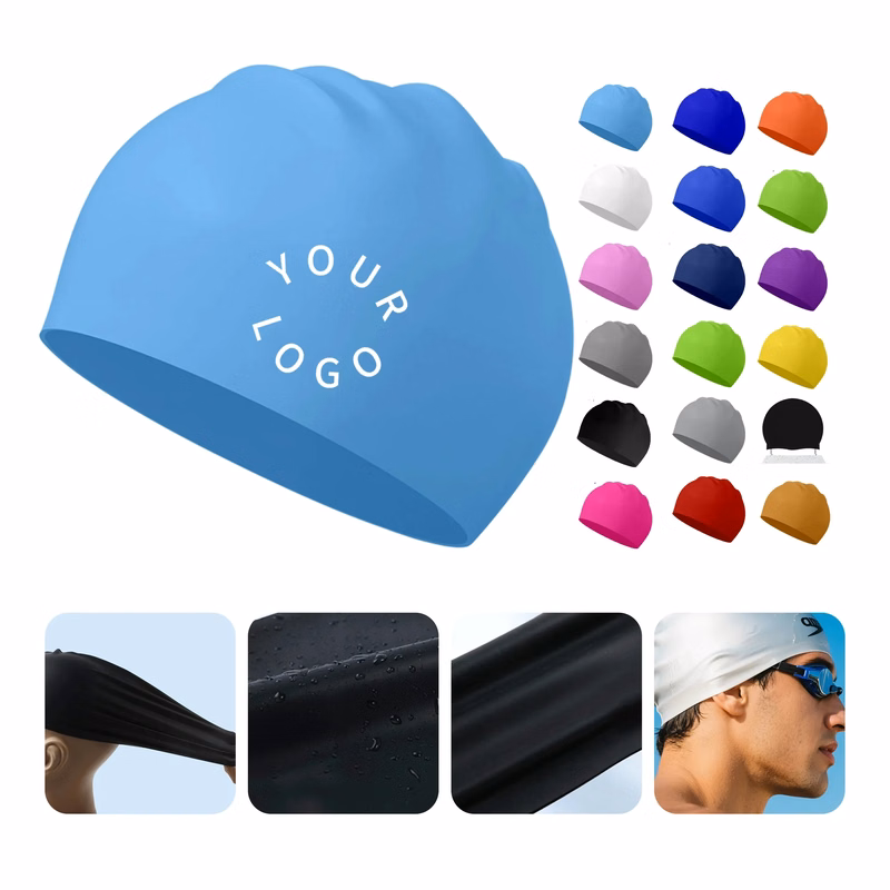 High-Elastic Comfortable Silicone Swim Cap