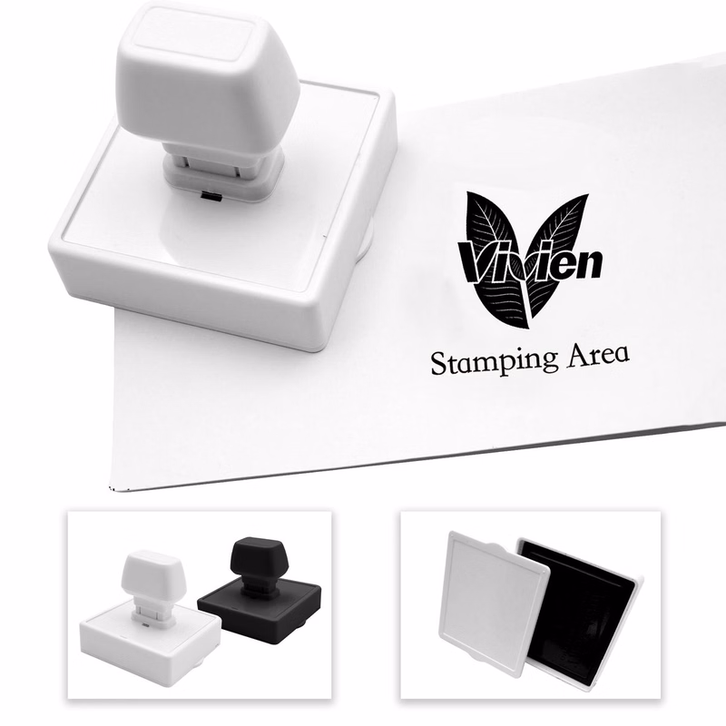 Custom 2.36" X 2.36" Pre-Inked Stamp
