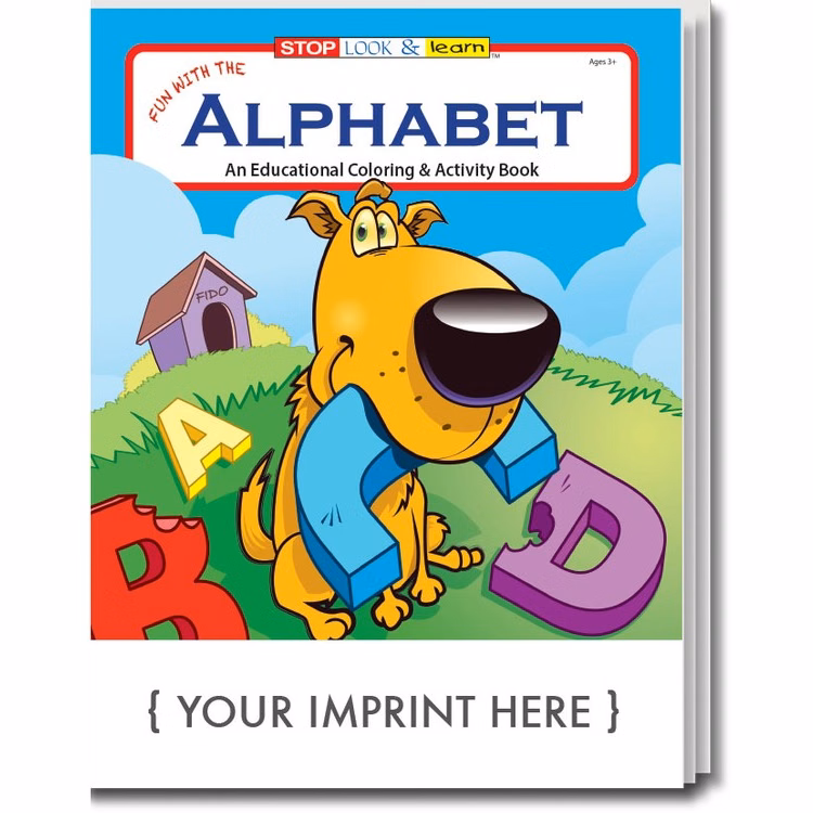 COLORING BOOK - Fun With The Alphabet Coloring & Activity Book