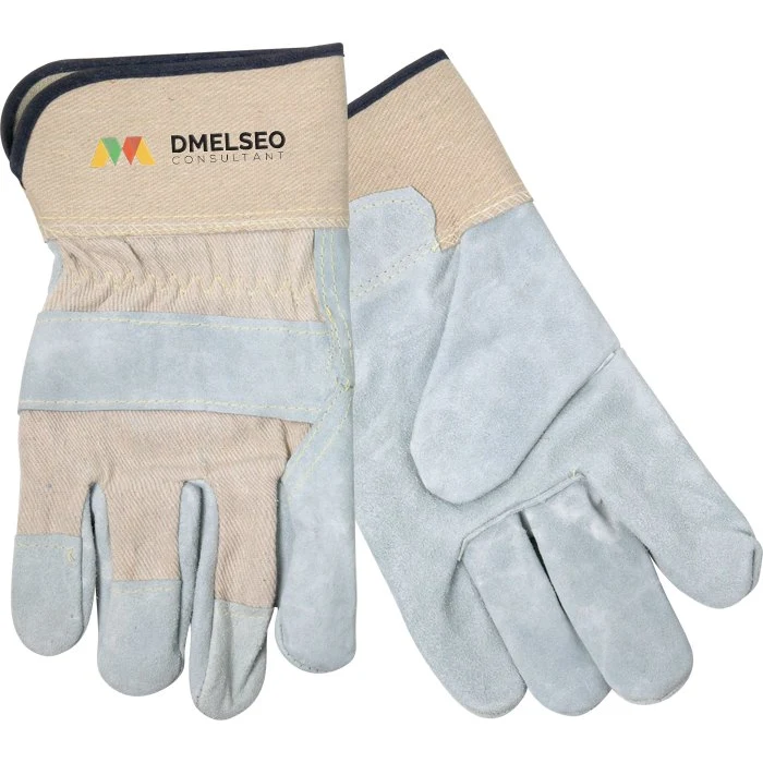 Split Leather Glove w/Safety Cuffs 1