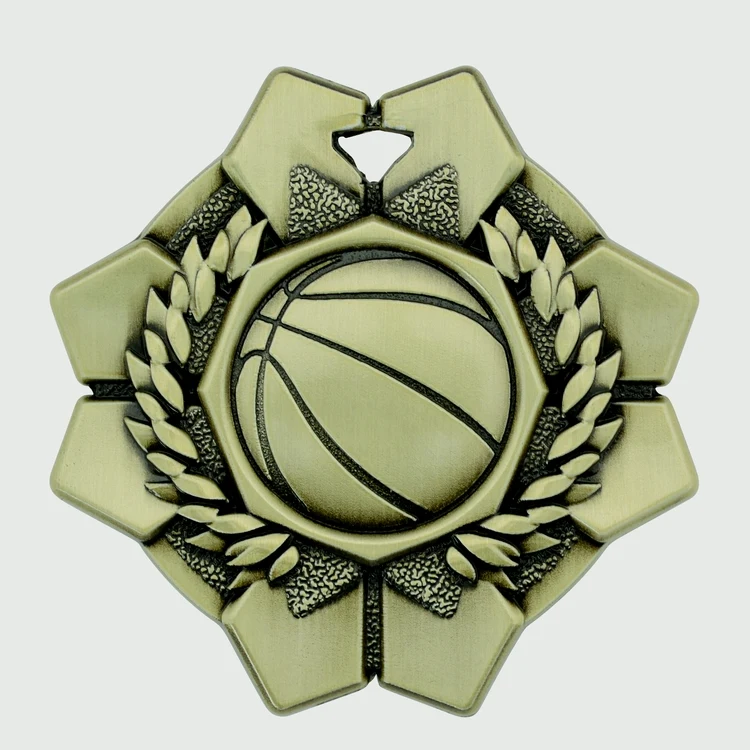 Basketball Imperial Medal, 2" 1