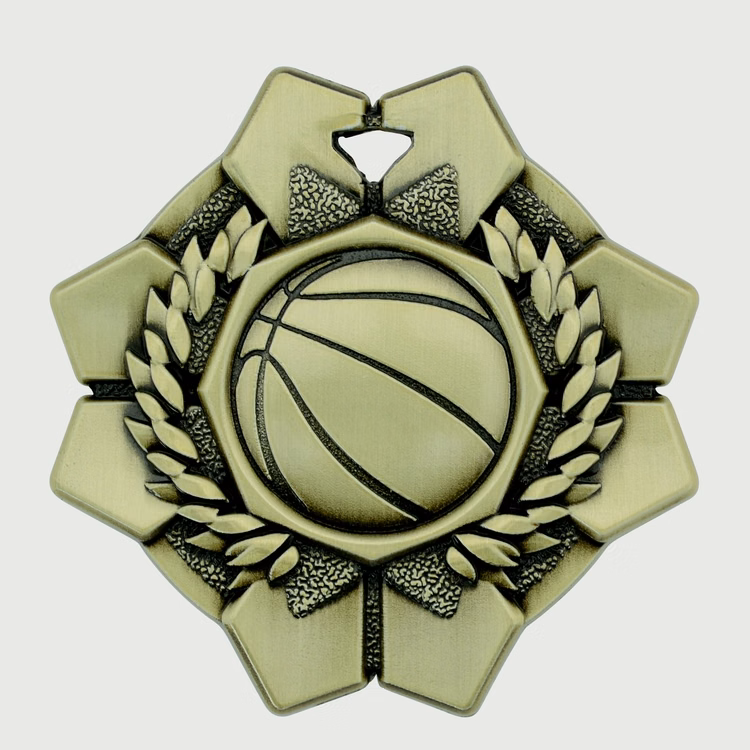 Basketball Imperial Medal, 2"