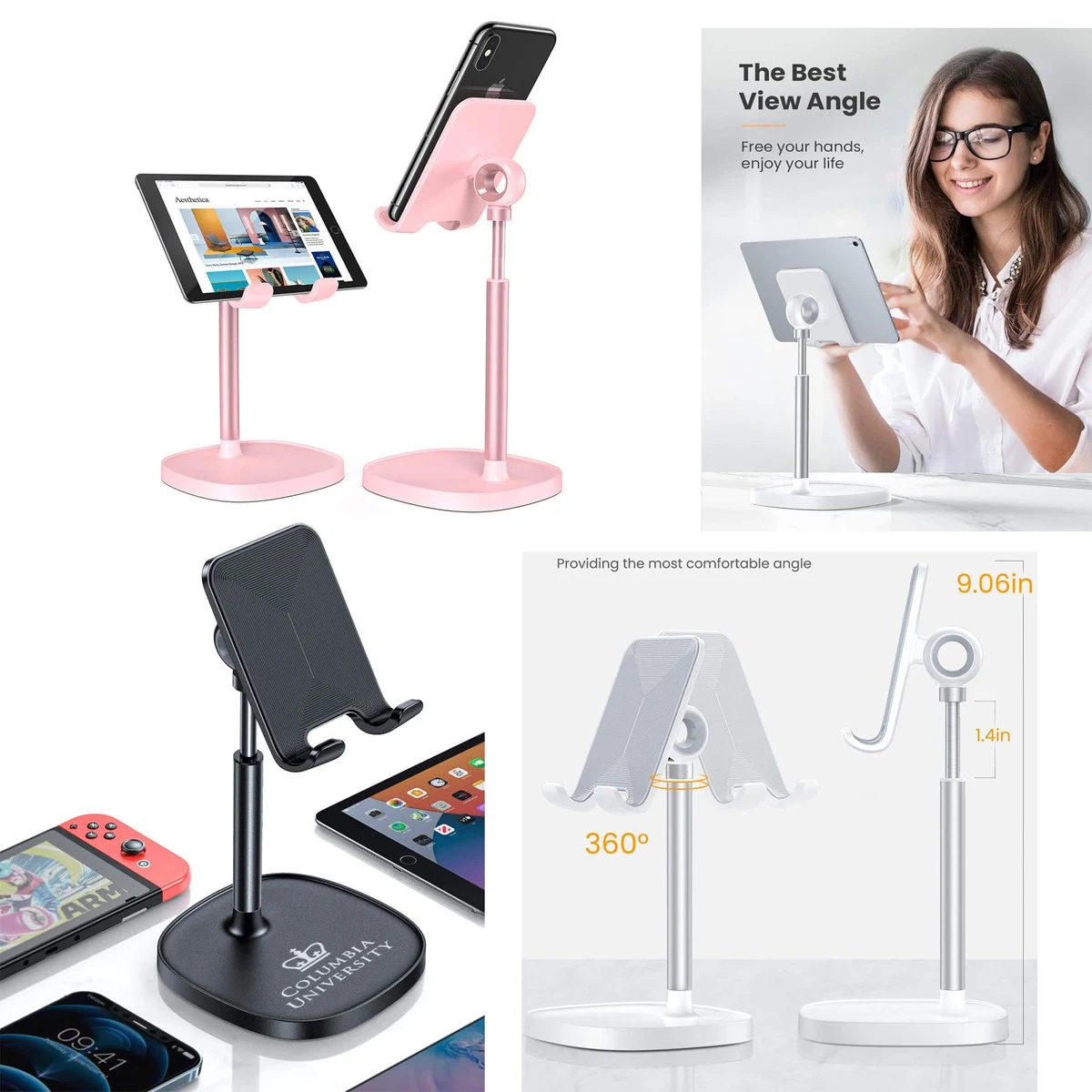 iBank® Aluminum Charging Dock Stand Cradle for Smartphone & Tablet 1