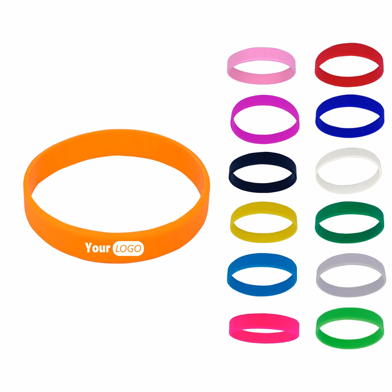 Custom Logo Colorful Silicone Wristband