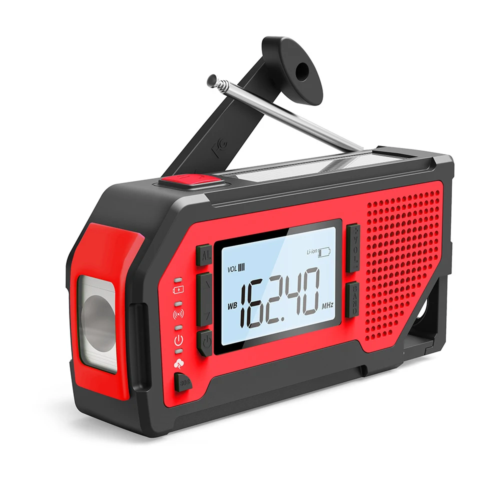 Emergency Solar Hand Crank Radio 1