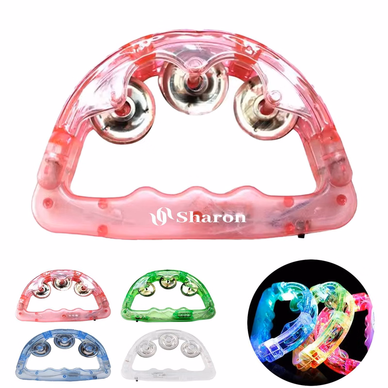 LED Flashing Tambourine