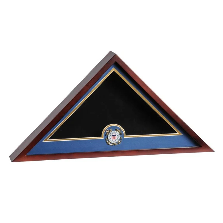 Coast Guard Medallion Flag Display Case 1