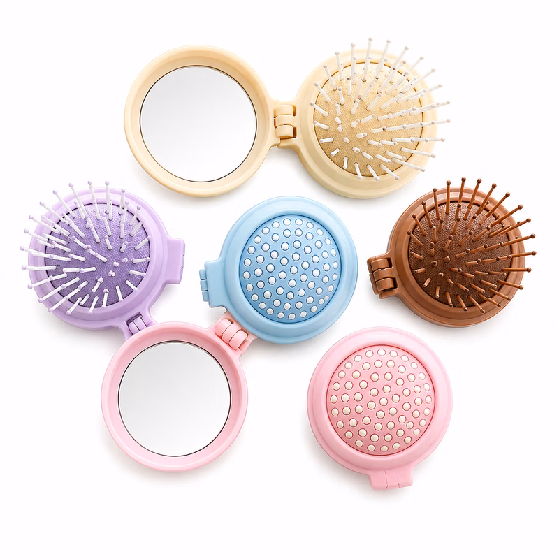 Foldable air cushion comb