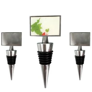 Versatile Rectangle Medal Wine Stopper Durable Cork 1