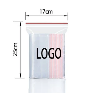 Clear Ziplock PE Bag 1