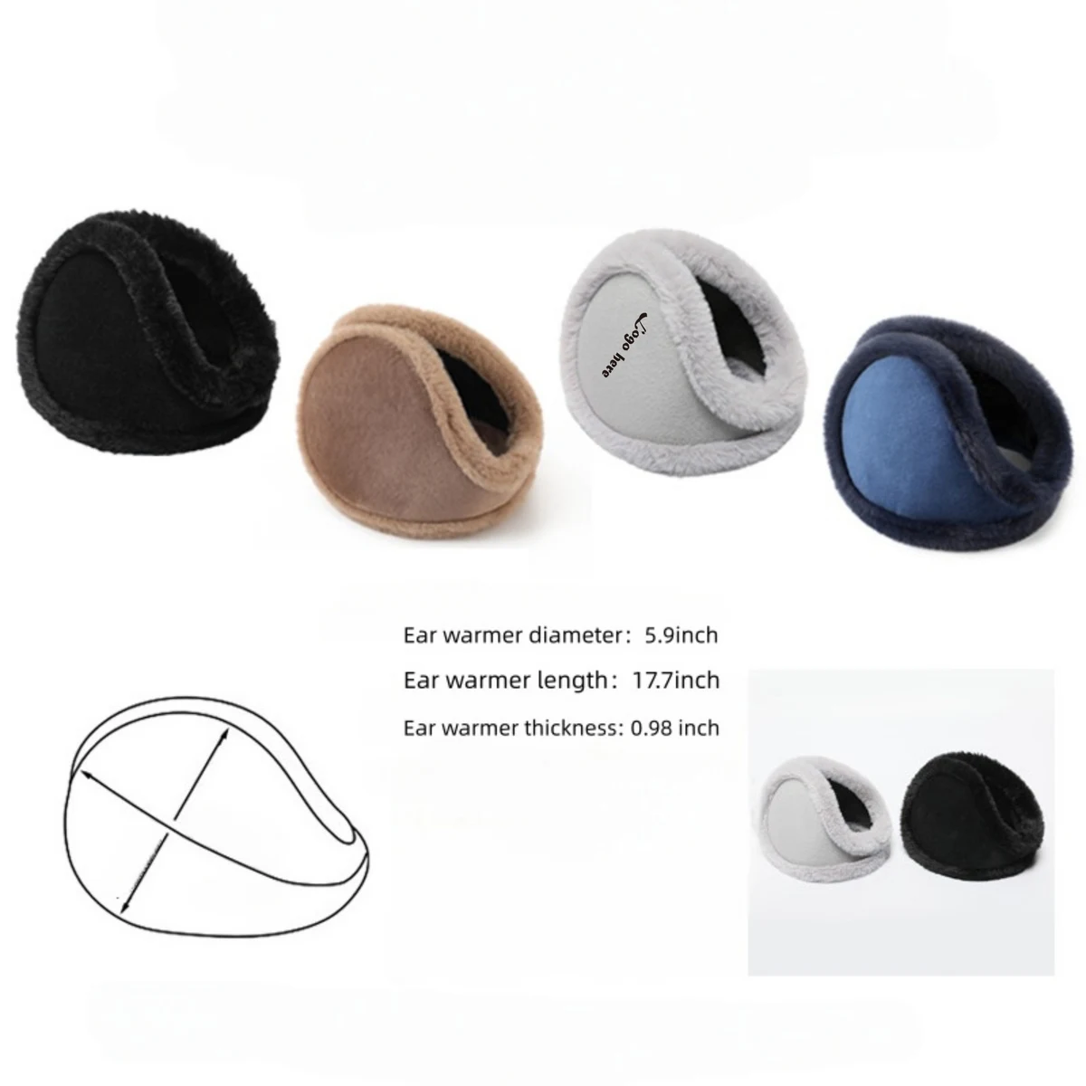 Winter Unisex Warm Earmuffs 1