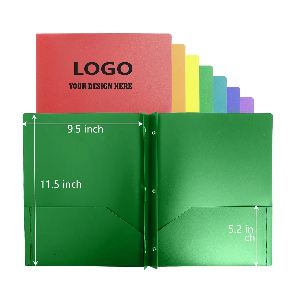 MOQ100 A4 Size Folder With Pockets 1