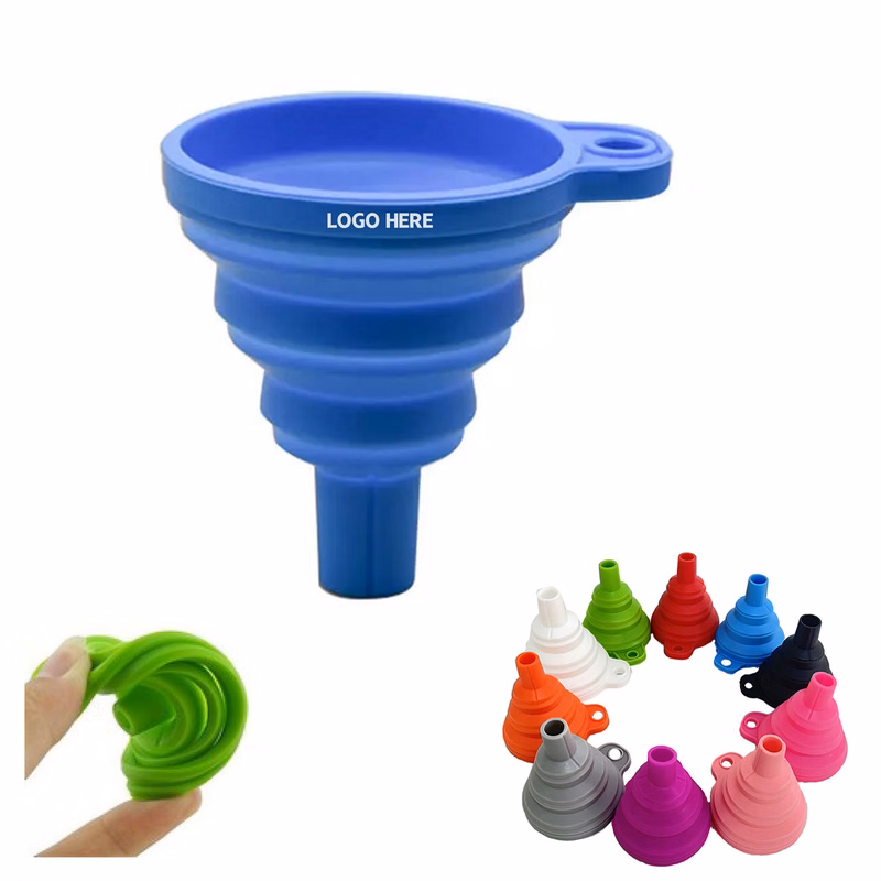Silicone Collapsible Funnel Foldable Kitchen Tool