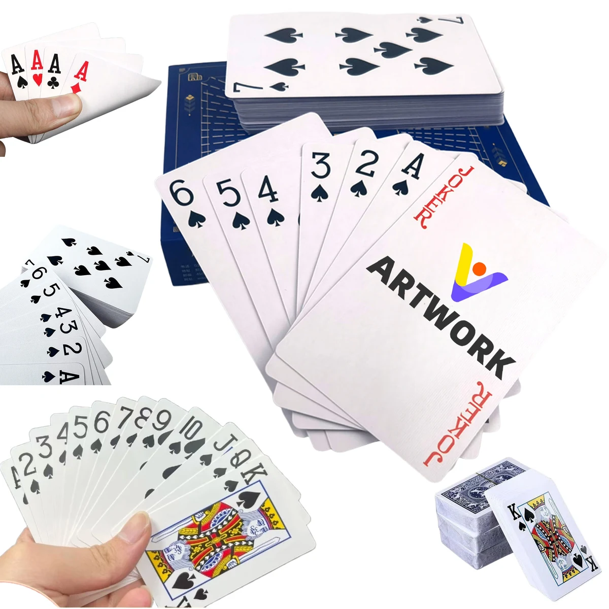Lightweight Game Table Poker Card 1