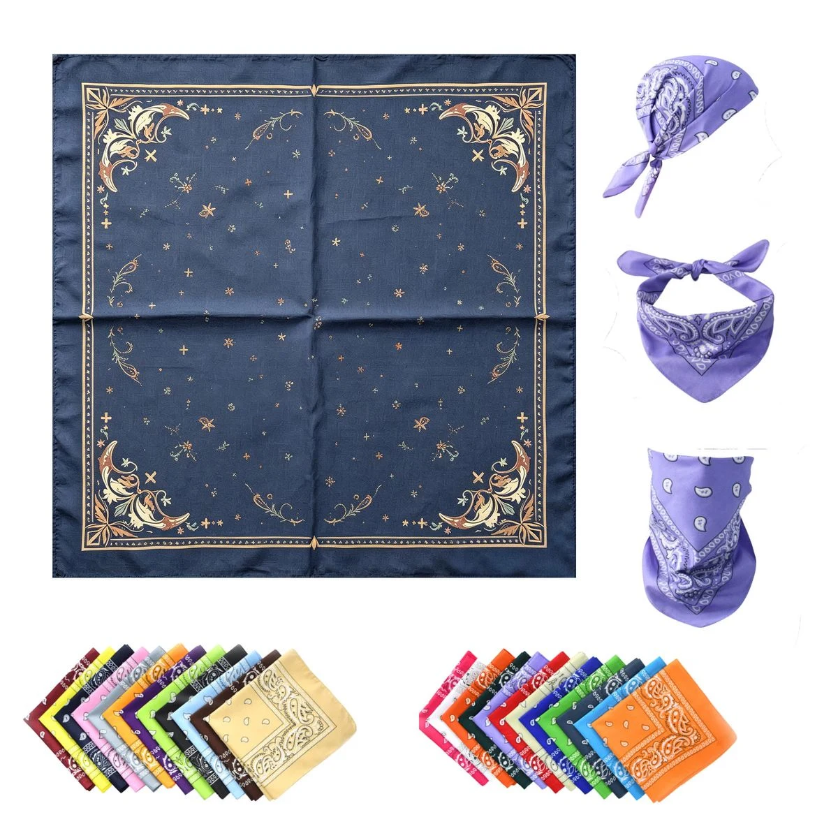 Paisley Street Dance Bandana 1