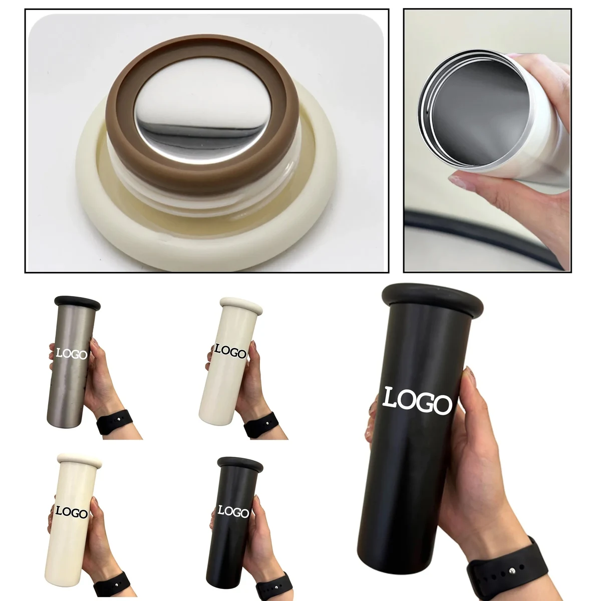 10 oz Stainless Steel Cute Mushroom Thermos 1