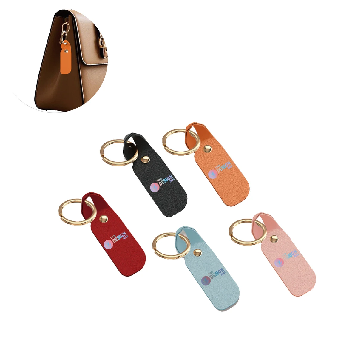 Leather Keychain 1