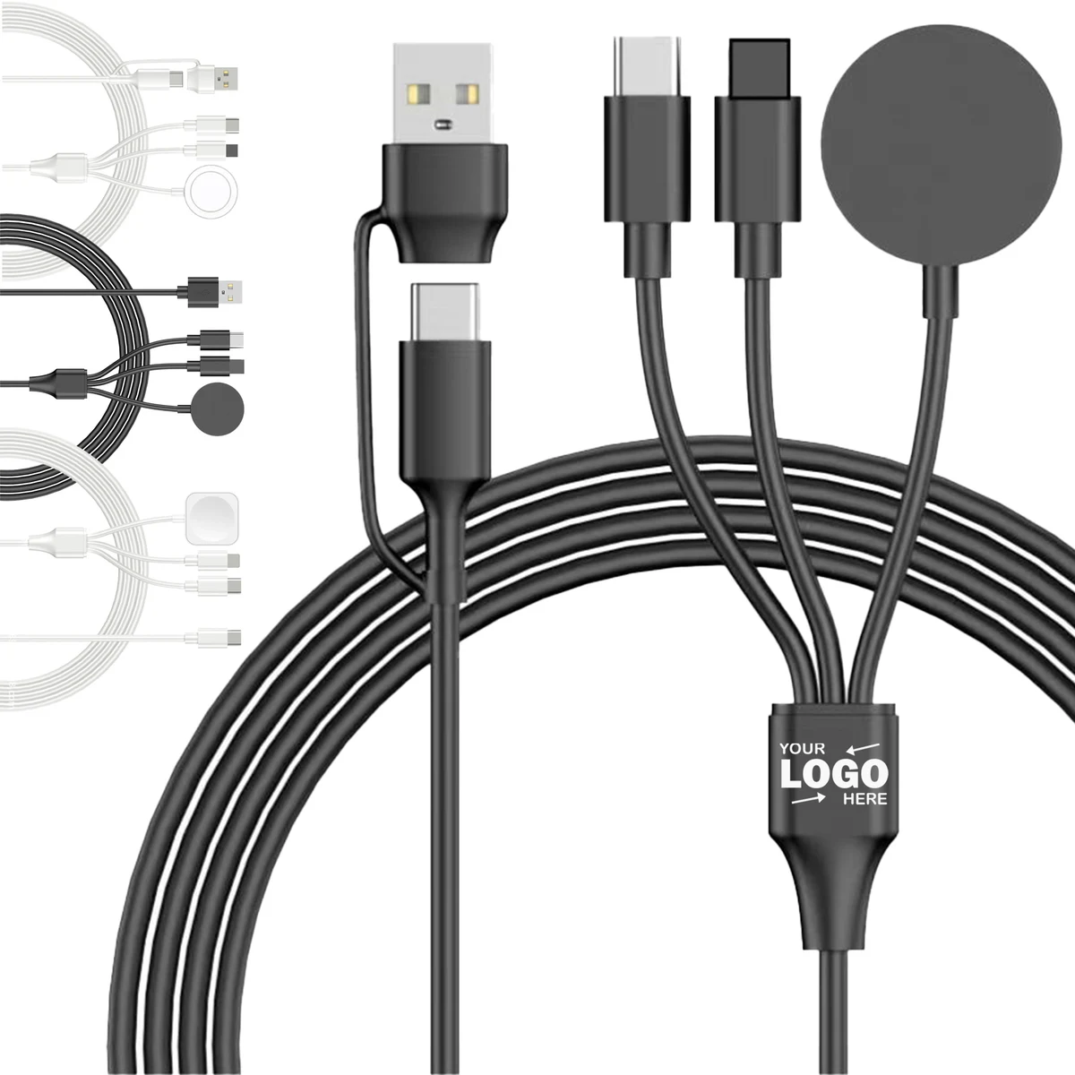 Durable 3-in-1 Multi Interface Data Cable With 47in Length 1