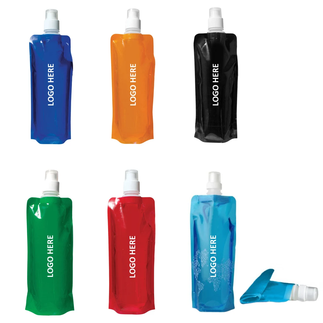 Collapsible Water Bottle 16 Oz 1