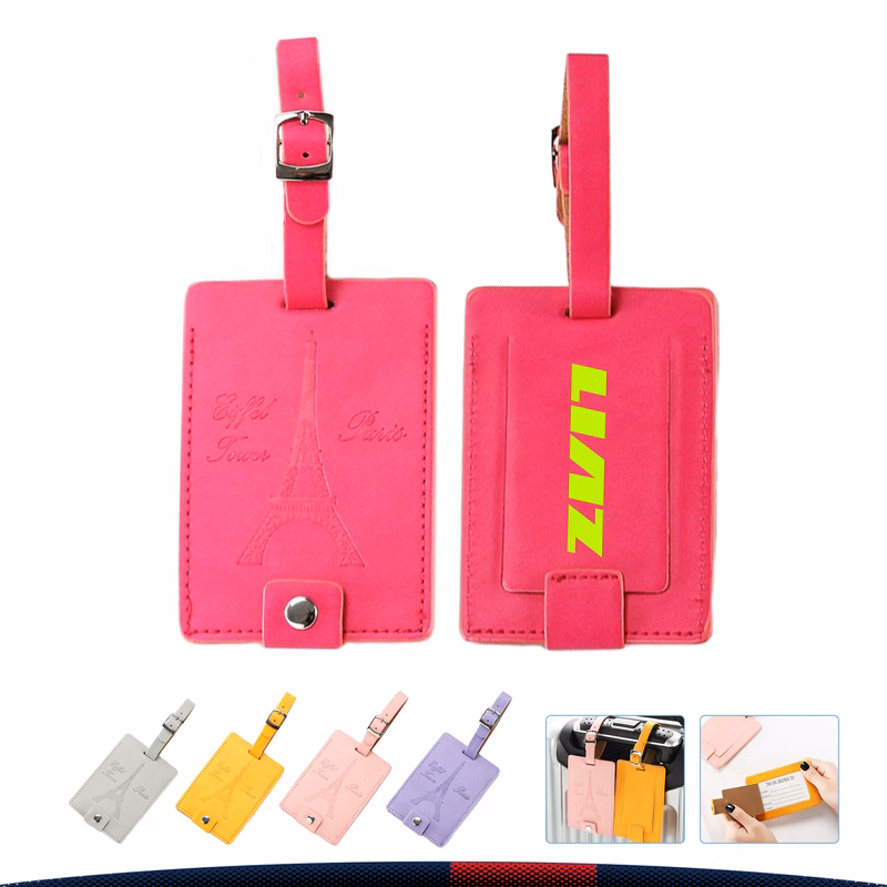 PU Suitcase Tag