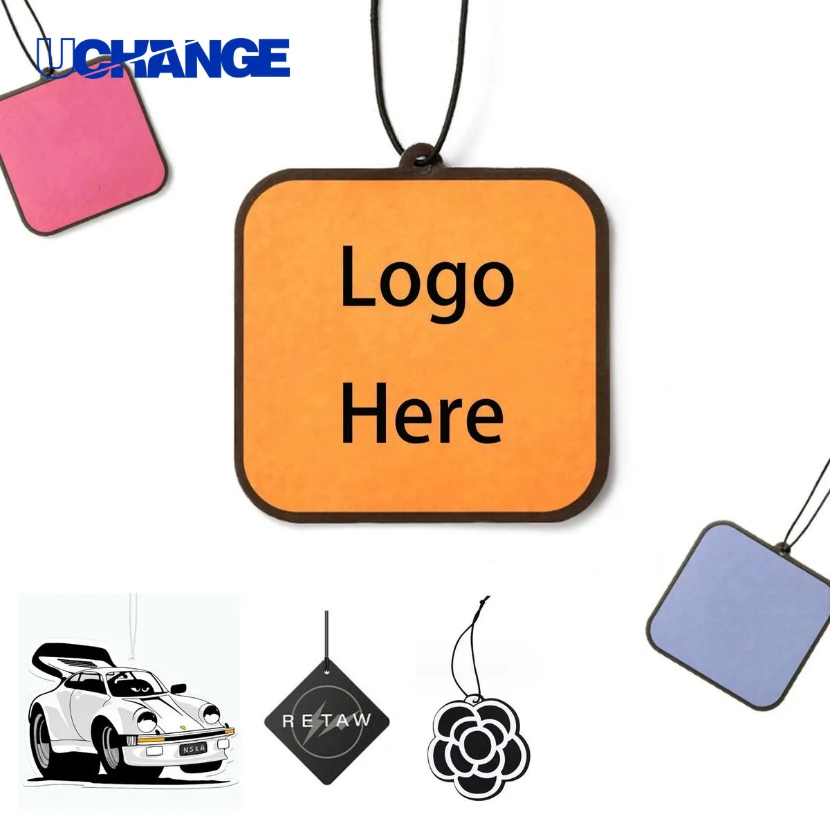 Car Perfume Tablet Hanging Air Freshener for Interior Fragrance 1