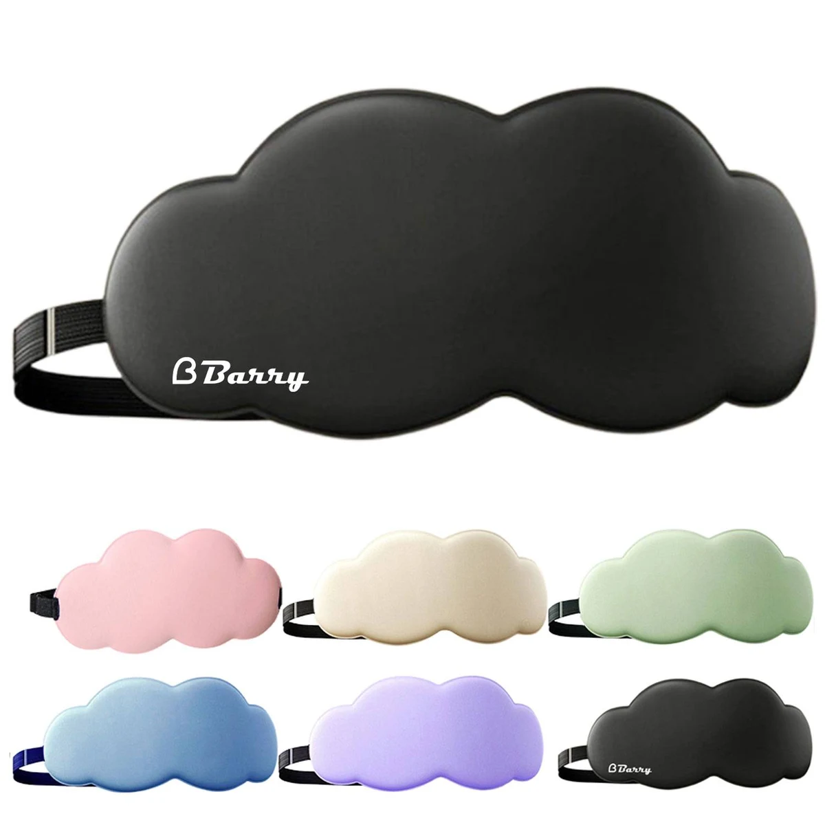 Comfortable Light-Blocking Breathable Cloud Eye Mask 1
