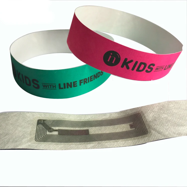 RFID Tyvek Wristbands 1